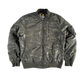 Vintage Us Military Bomber Jacket - Camo Green