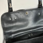 Black Messenger Leather Bag