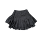 Vintage 90s Ruffle Ball Skirt - Black