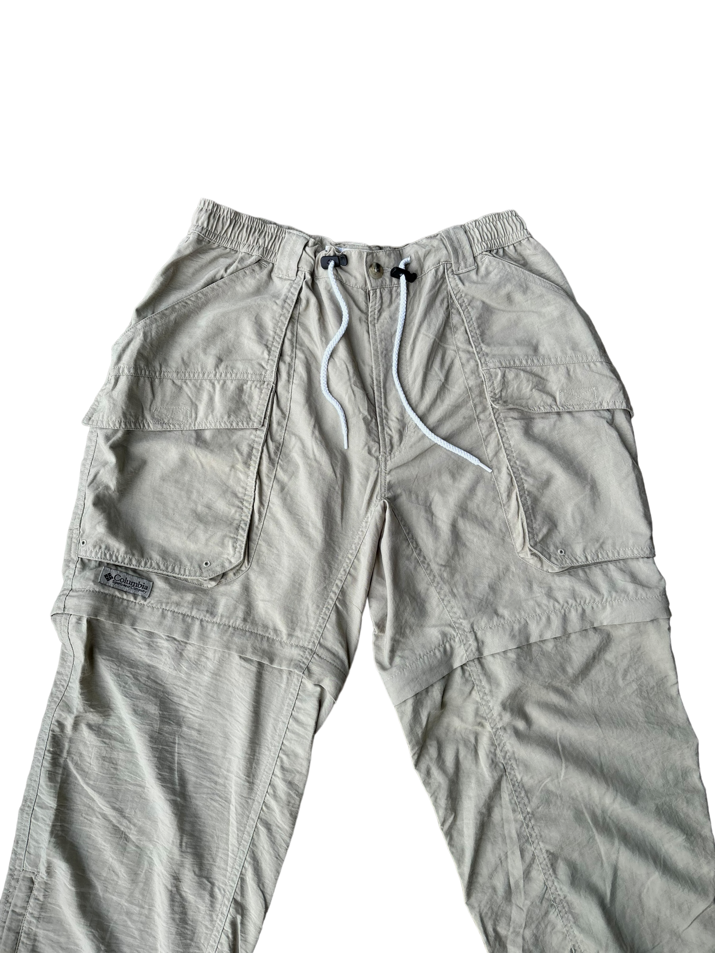 Vintage Parachute Convertible Cargos - Wolf Grey