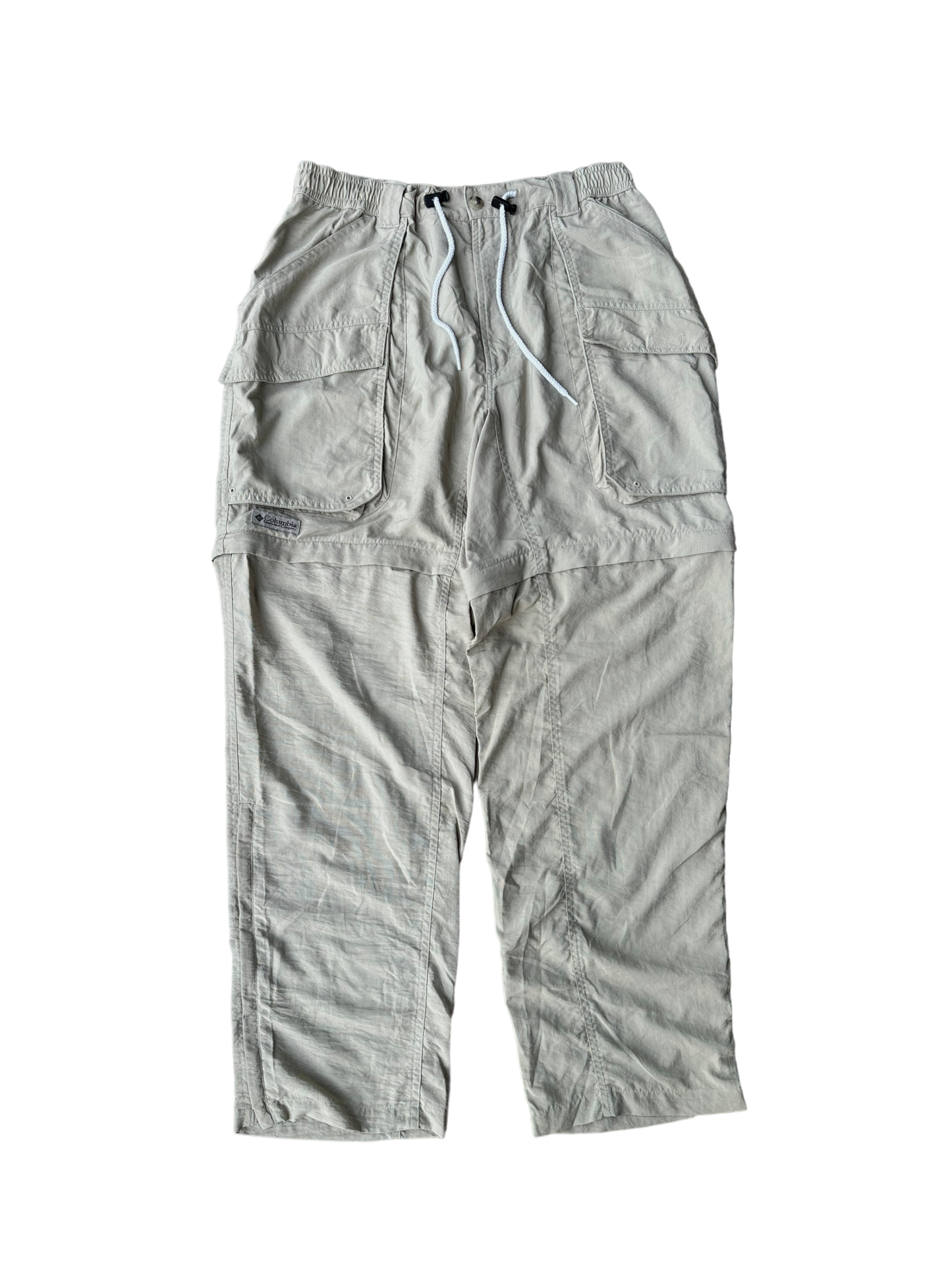 Vintage Parachute Convertible Cargos - Wolf Grey