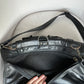 Black Messenger Leather Bag