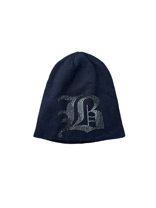 Y2k Vintage Beanie Grunge - Black