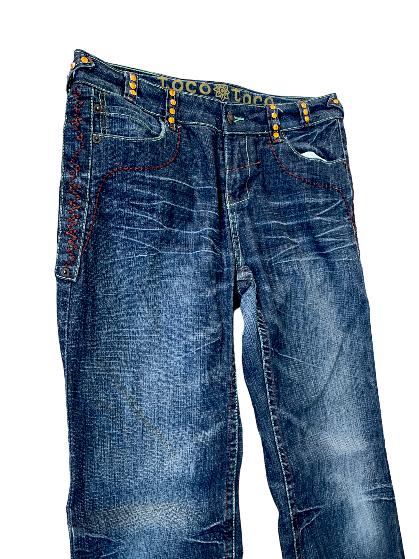 Vintage Y2k Japanese Bootcut Western Jeans