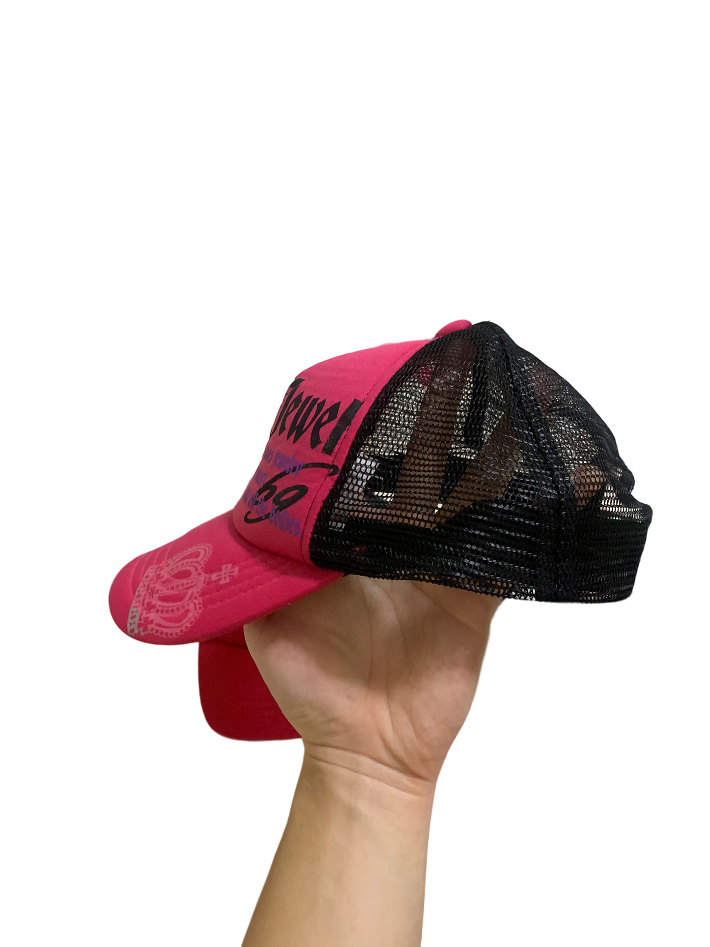 Cyber Y2K Cap - Pink