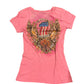 Y2K Harley Davidson Femme Top - red