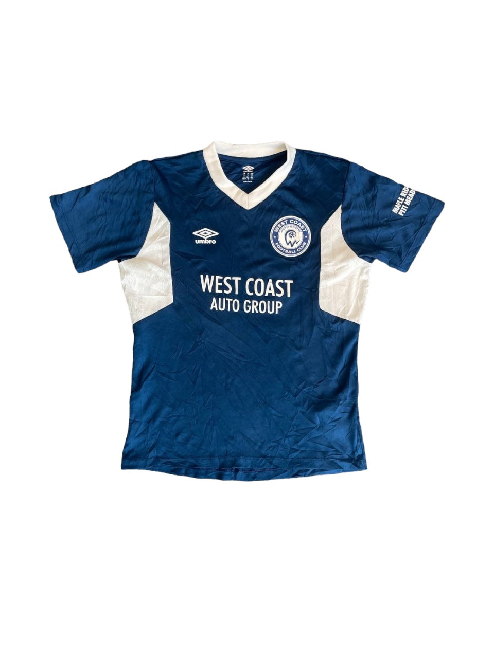 Umbro Soccer Jersey - Blue/ White