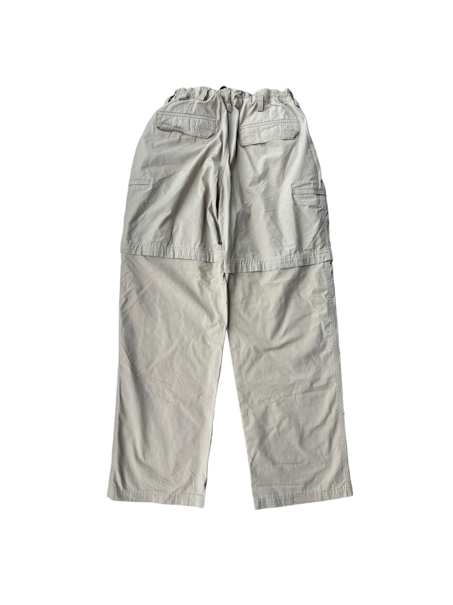 Vintage Parachute Convertible Cargos - Beige