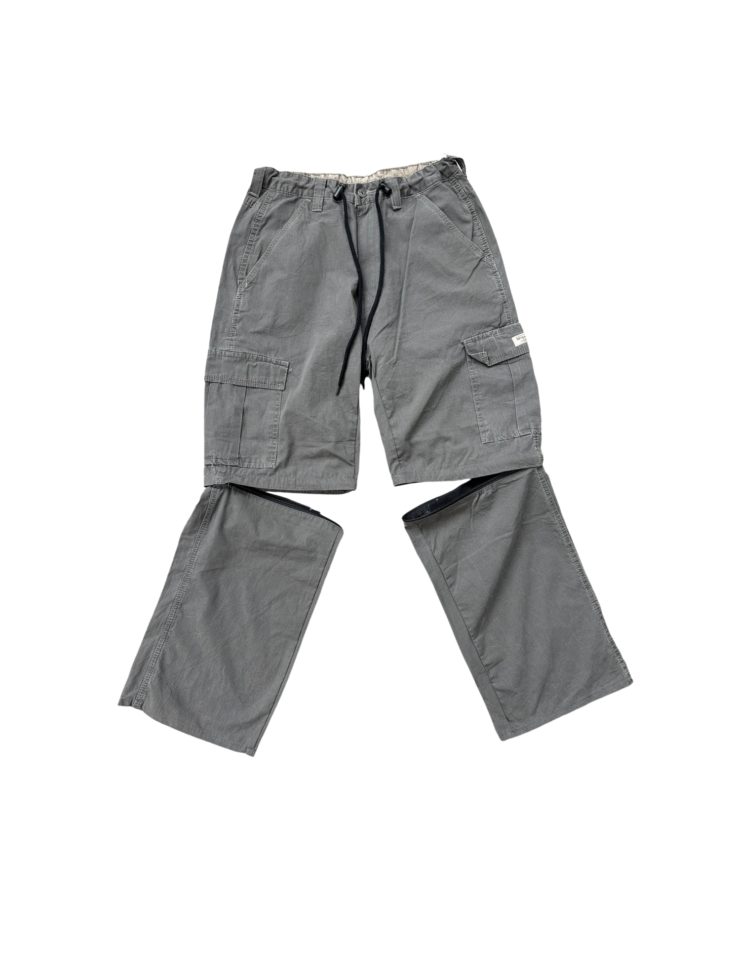 Vintage Parachute Convertible Cargos - Military Green