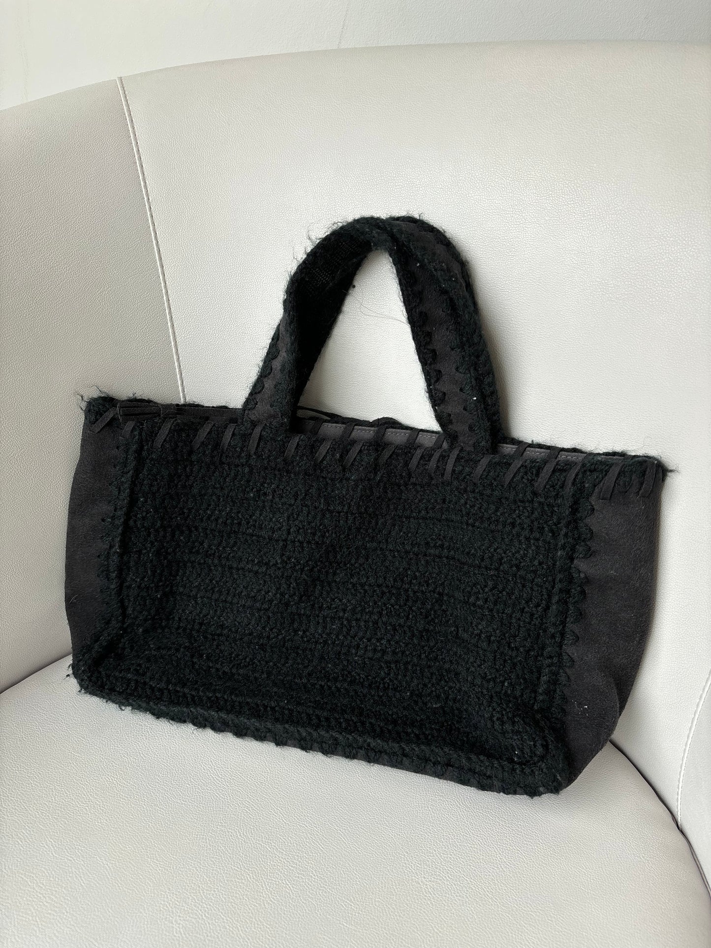 Y2K Coquette Woven Hand Bag