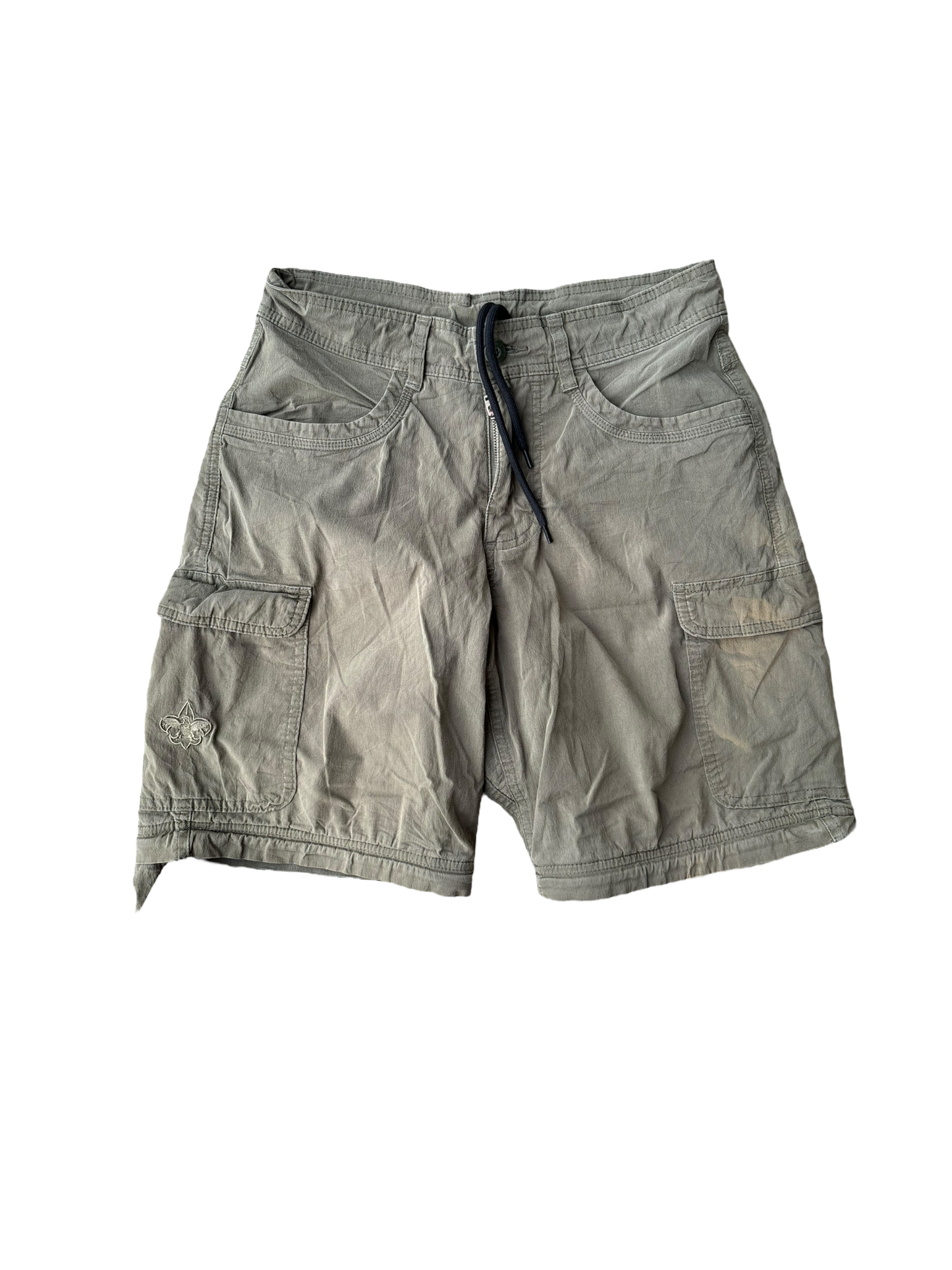 Vintage Parachute Convertible Cargos -Military Brown