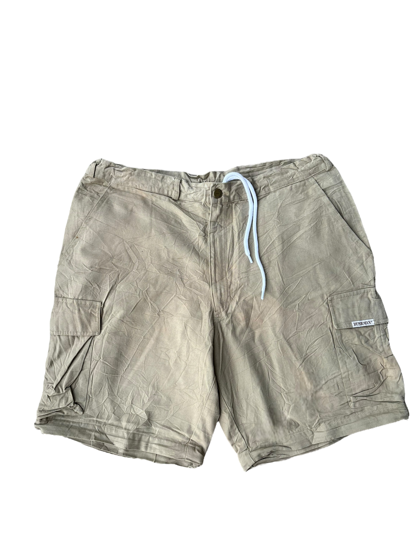 Vintage Parachute Convertible Cargos - Beige