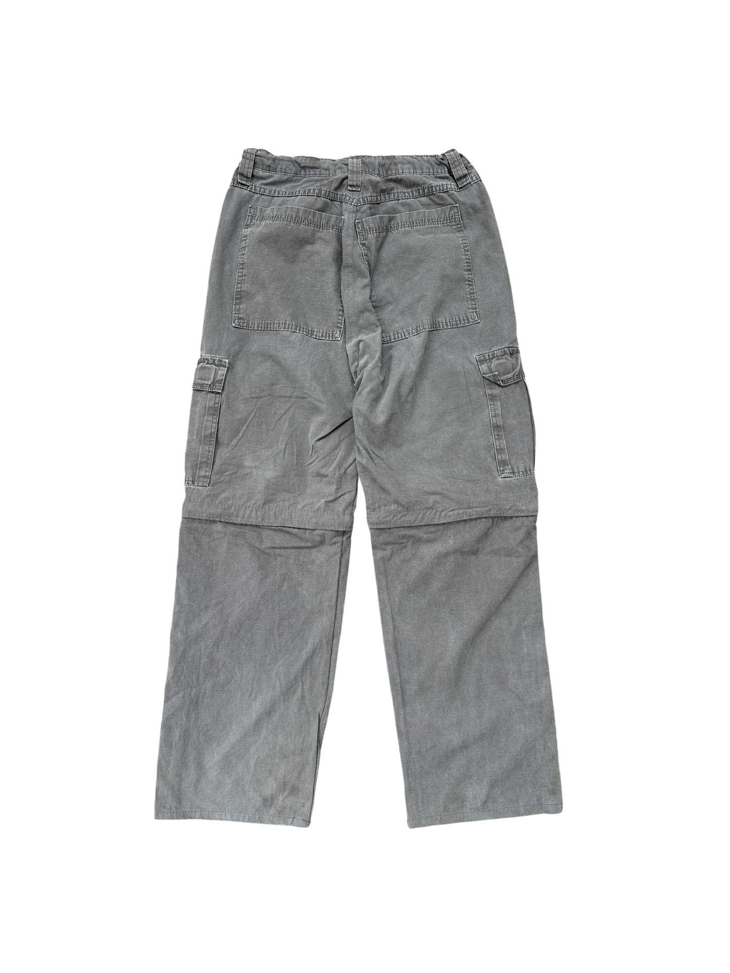 Vintage Parachute Convertible Cargos - Military Green