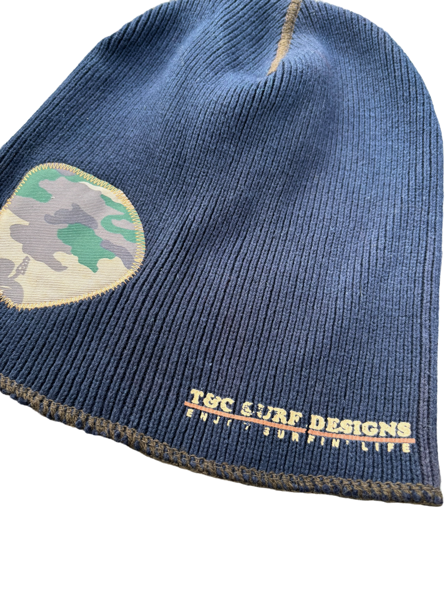 Y2k Vintage Beanie Grunge - Navy