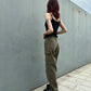 Vintage Parachute Convertible Cargos -Military Brown