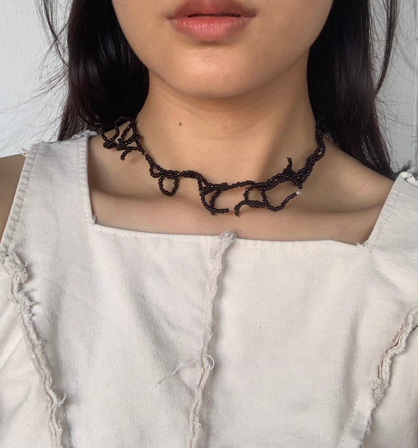 “BUNCH OF HAIR” necklace