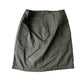 Y2K Cargo Skirt - Military Green