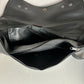 Black Messenger Leather Bag