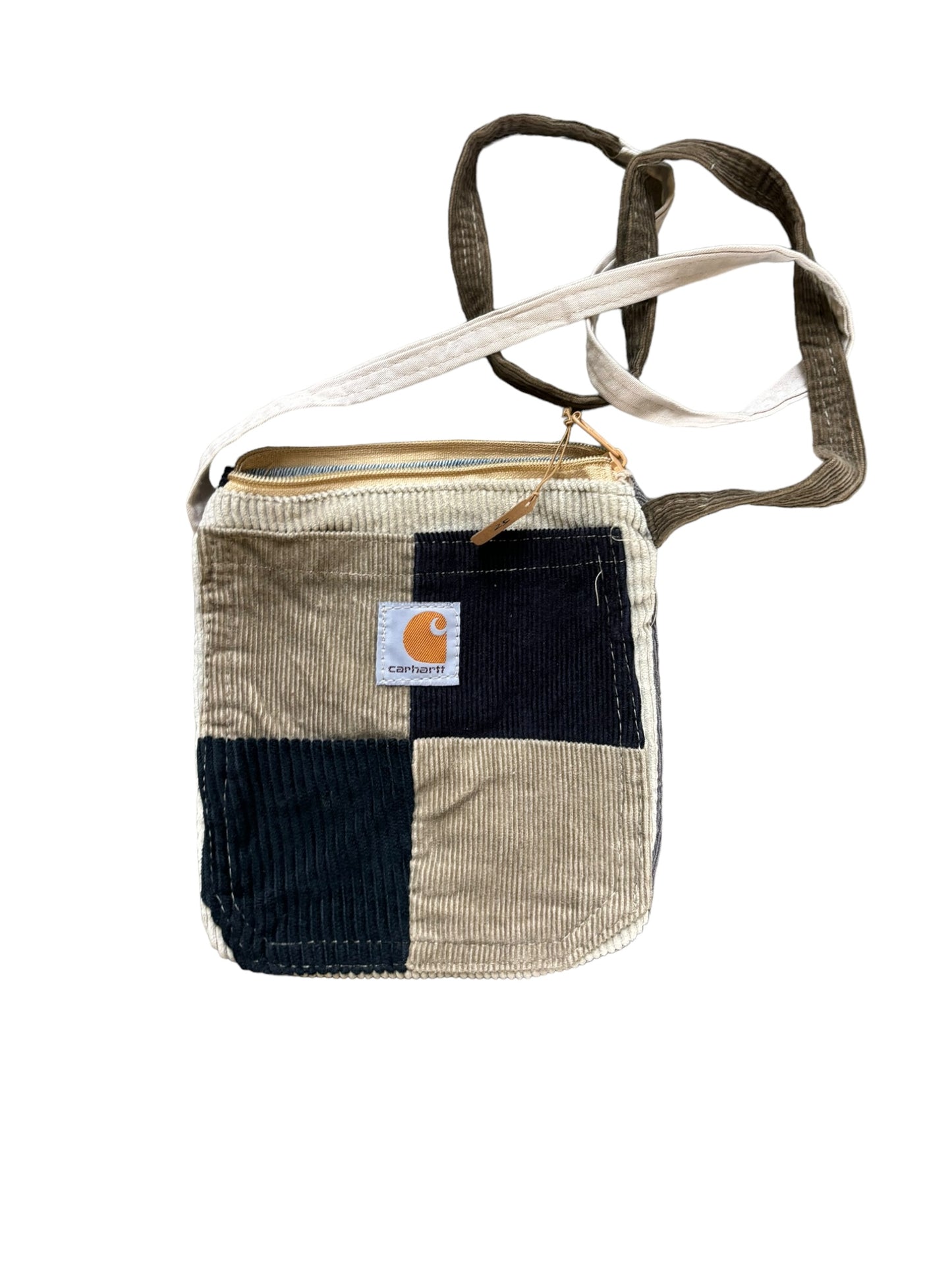 Vintage Reworked-Carhartt Pocket Sling Mini Bag - Patchwork