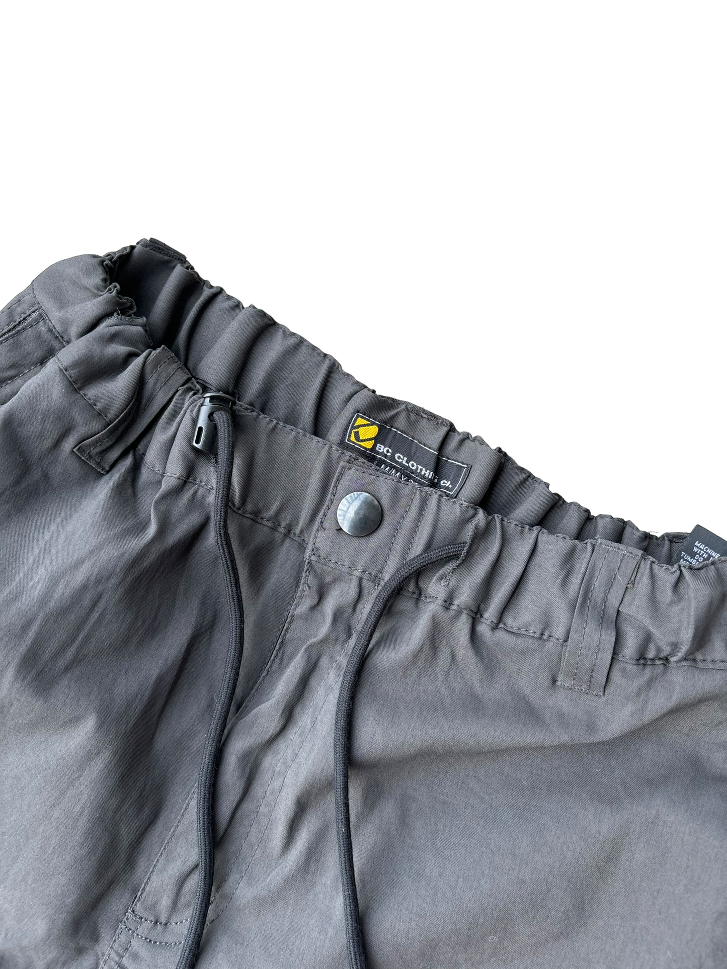 Vintage Parachute Convertible Cargos - Dark Grey