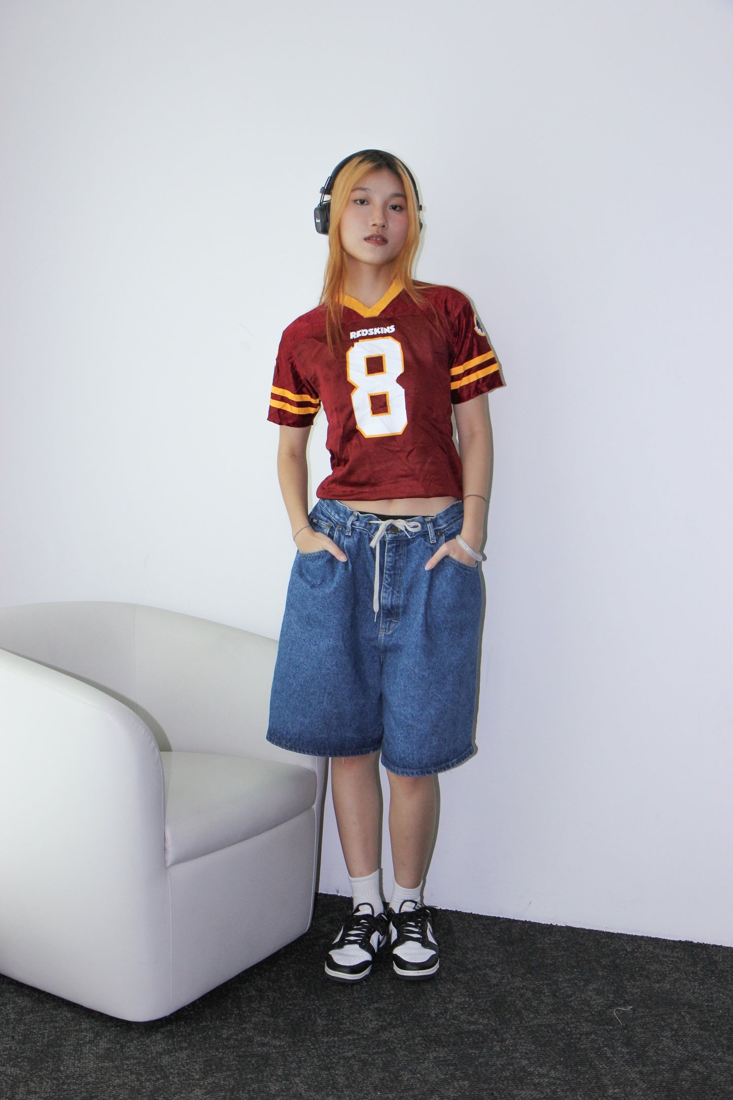 “Redskins” NFL Jersey - Red/Yellow