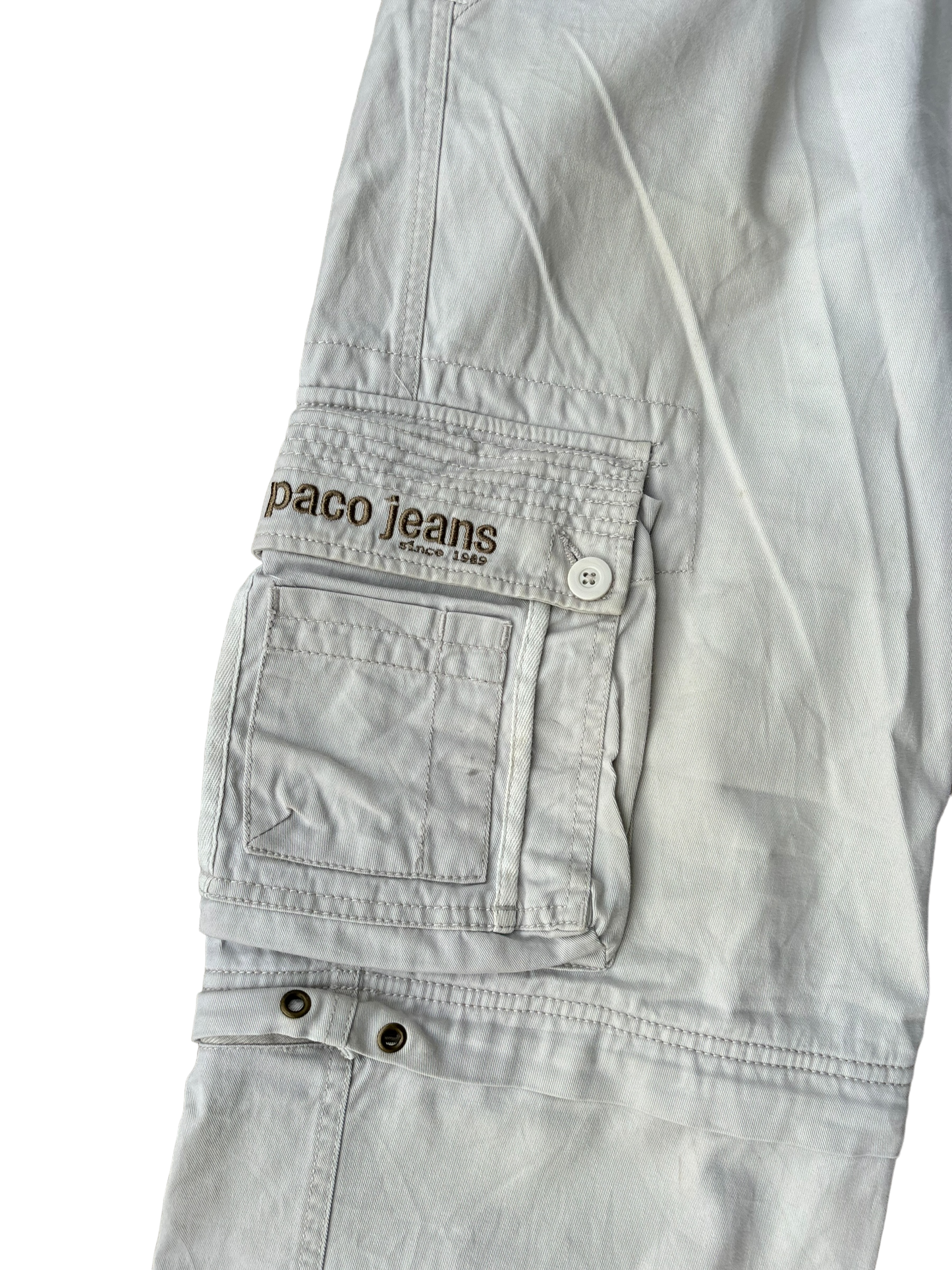 Vintage Parachute Convertible Cargos - Wolf Grey