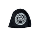 Y2k Vintage Beanie Grunge - Skull Black