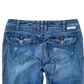 Vintage Y2k Bootcut Punk Studded Distressed Jeans