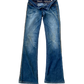 Vintage Y2k Bootcut Punk Studded Distressed Jeans