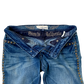 Vintage Y2k Bootcut Punk Studded Distressed Jeans