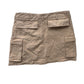 Y2K Cargo Skirt - Light Military Brown