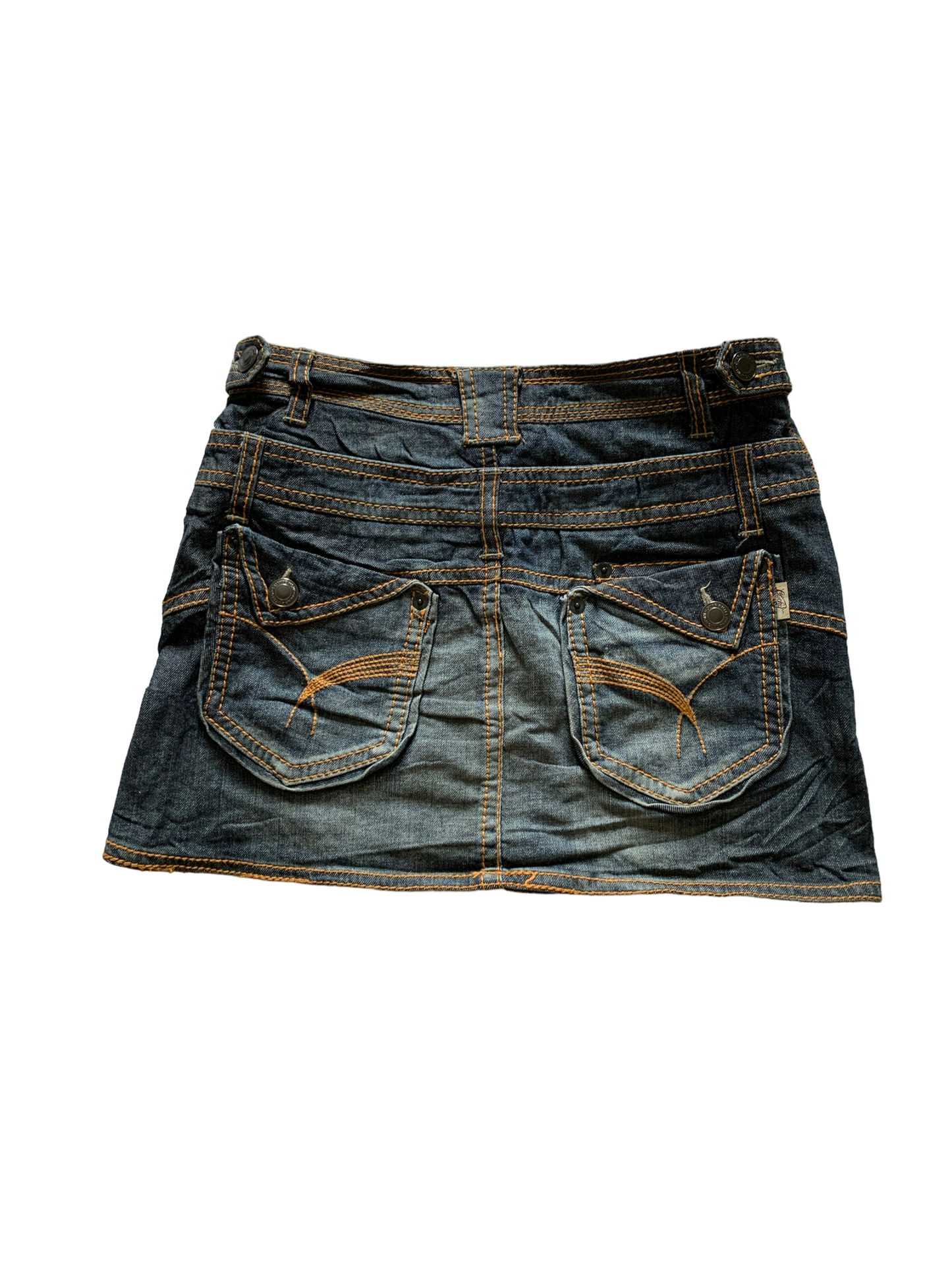 Y2K Mini Denim Skirt