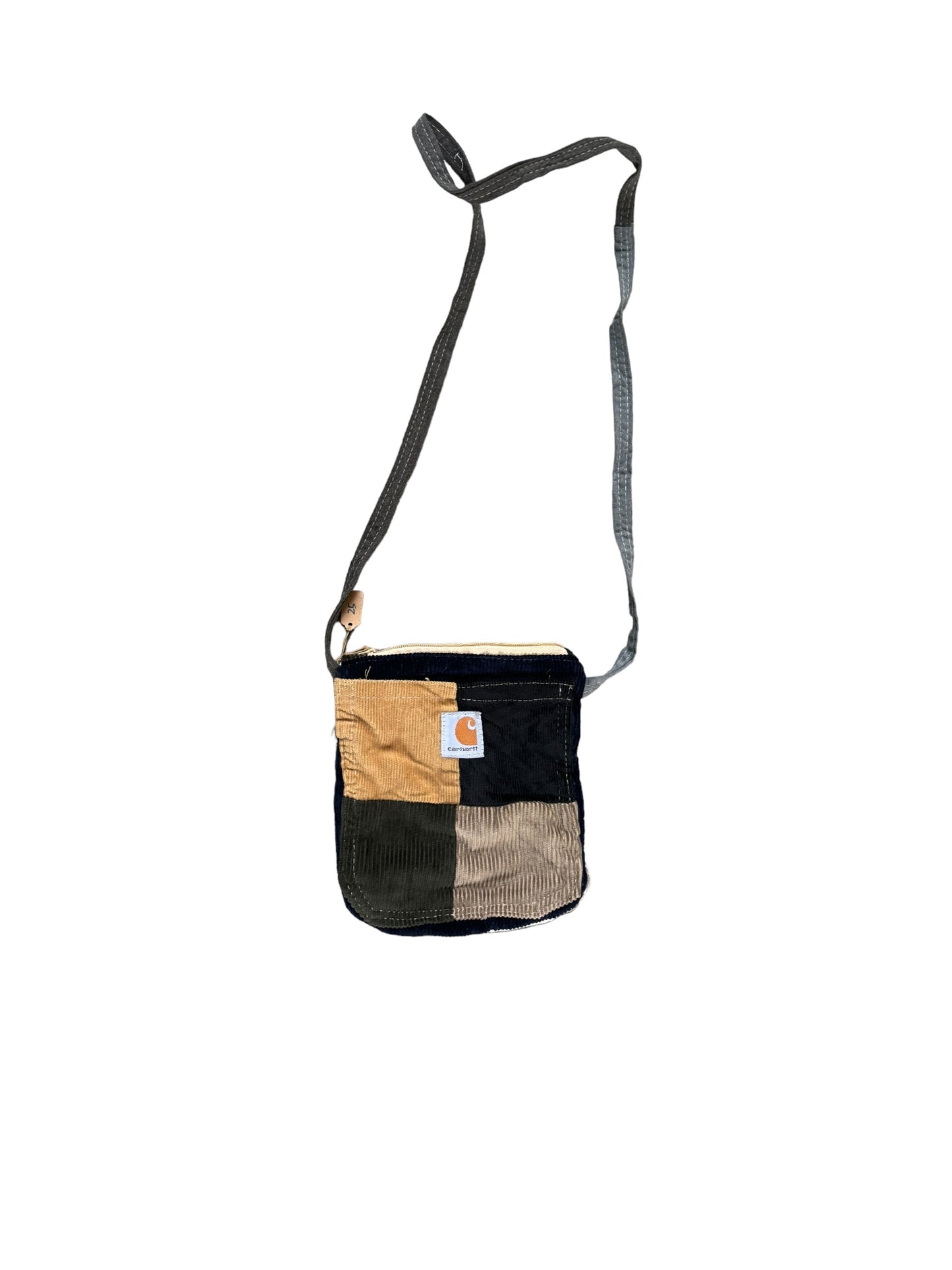 Vintage Reworked-Carhartt Pocket Sling Mini Bag - Patchwork