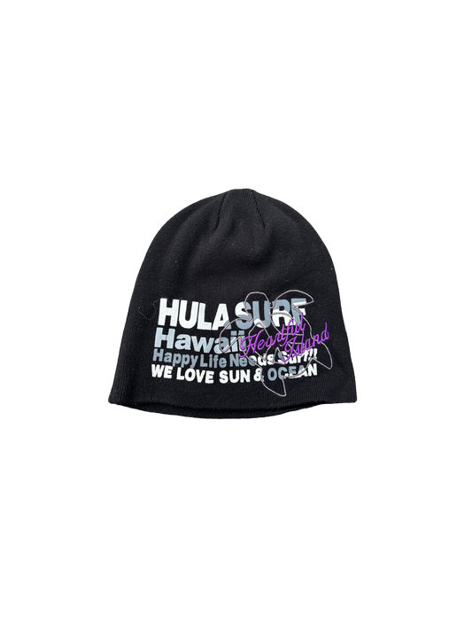 Y2k Vintage Beanie Grunge - Black