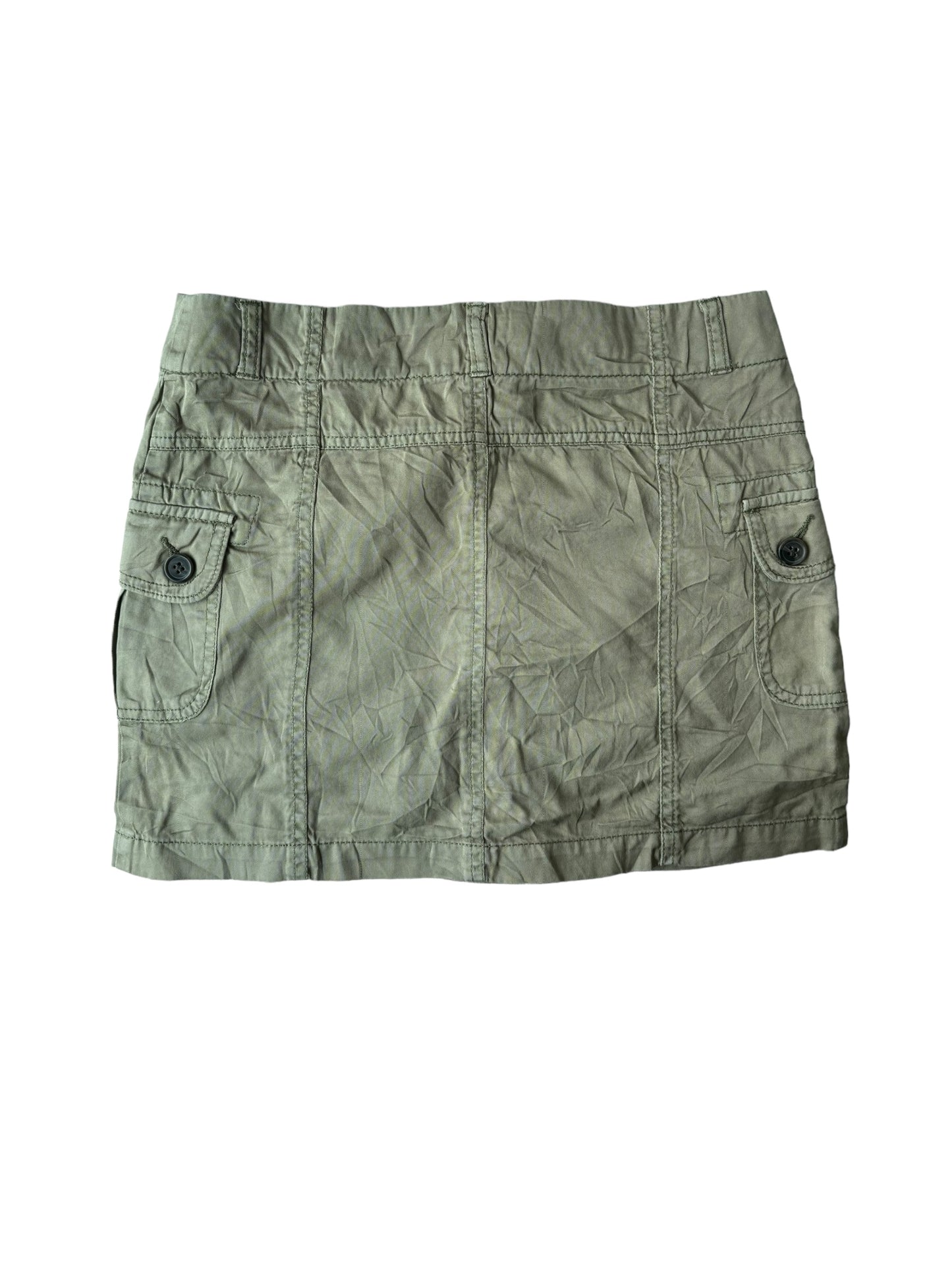 Y2K Cargo Skirt - Teddy Brown