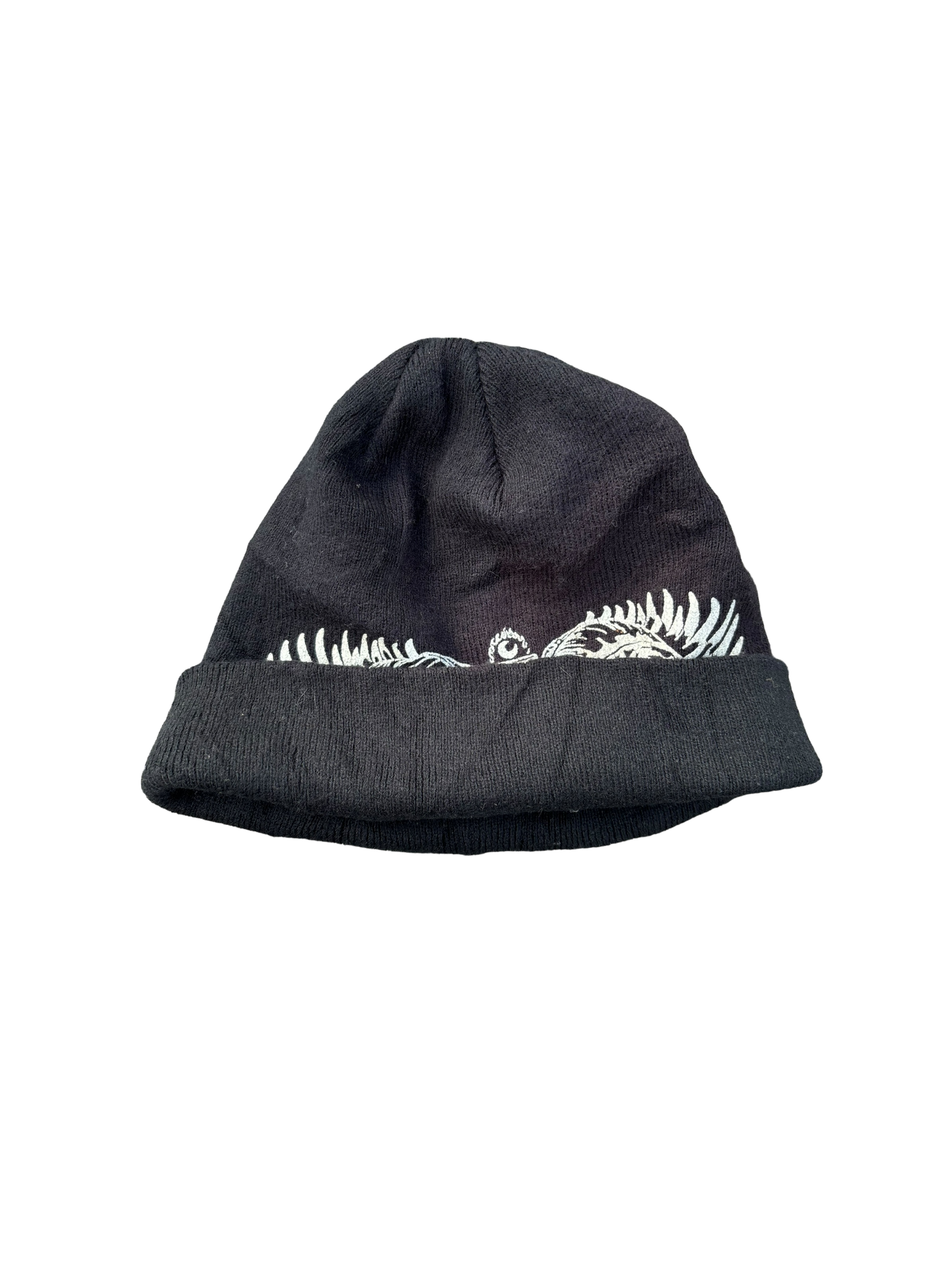 Y2k Vintage Beanie Grunge - Black