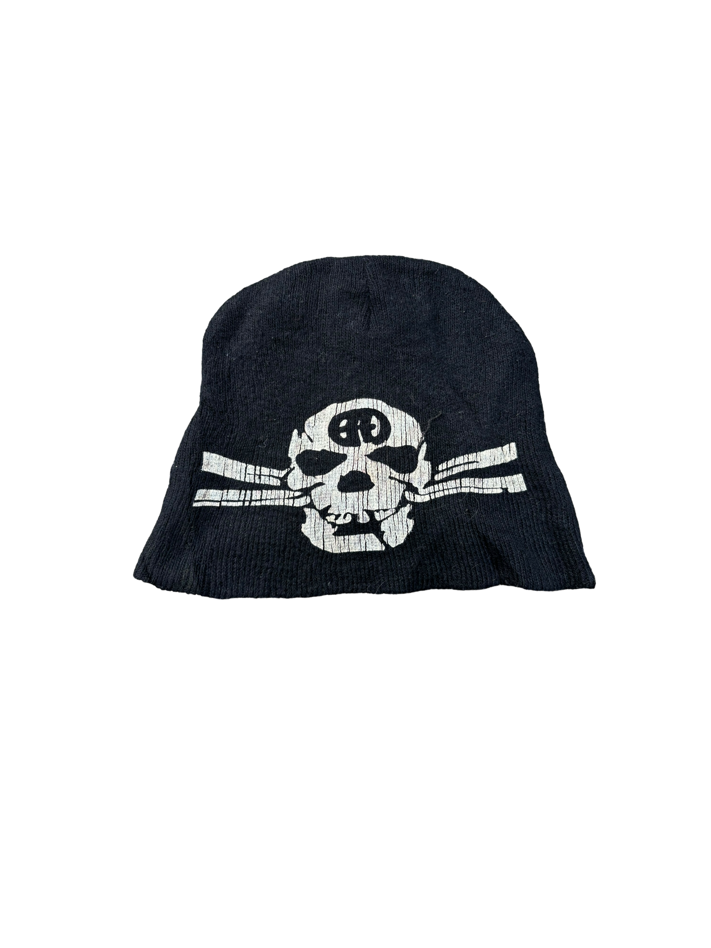 Y2k Vintage Beanie Grunge - Black