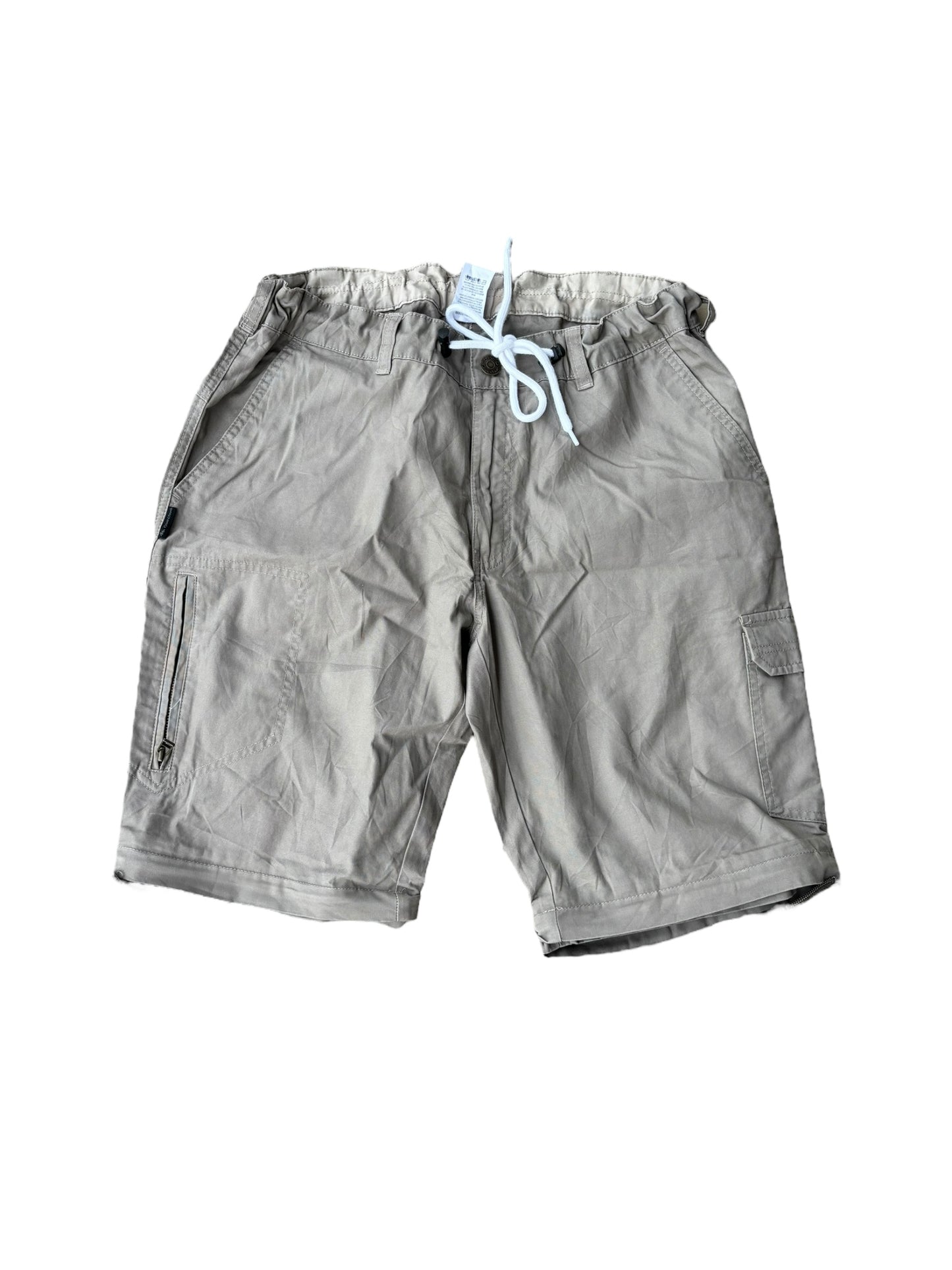 Vintage Parachute Convertible Cargos - Ash Beige