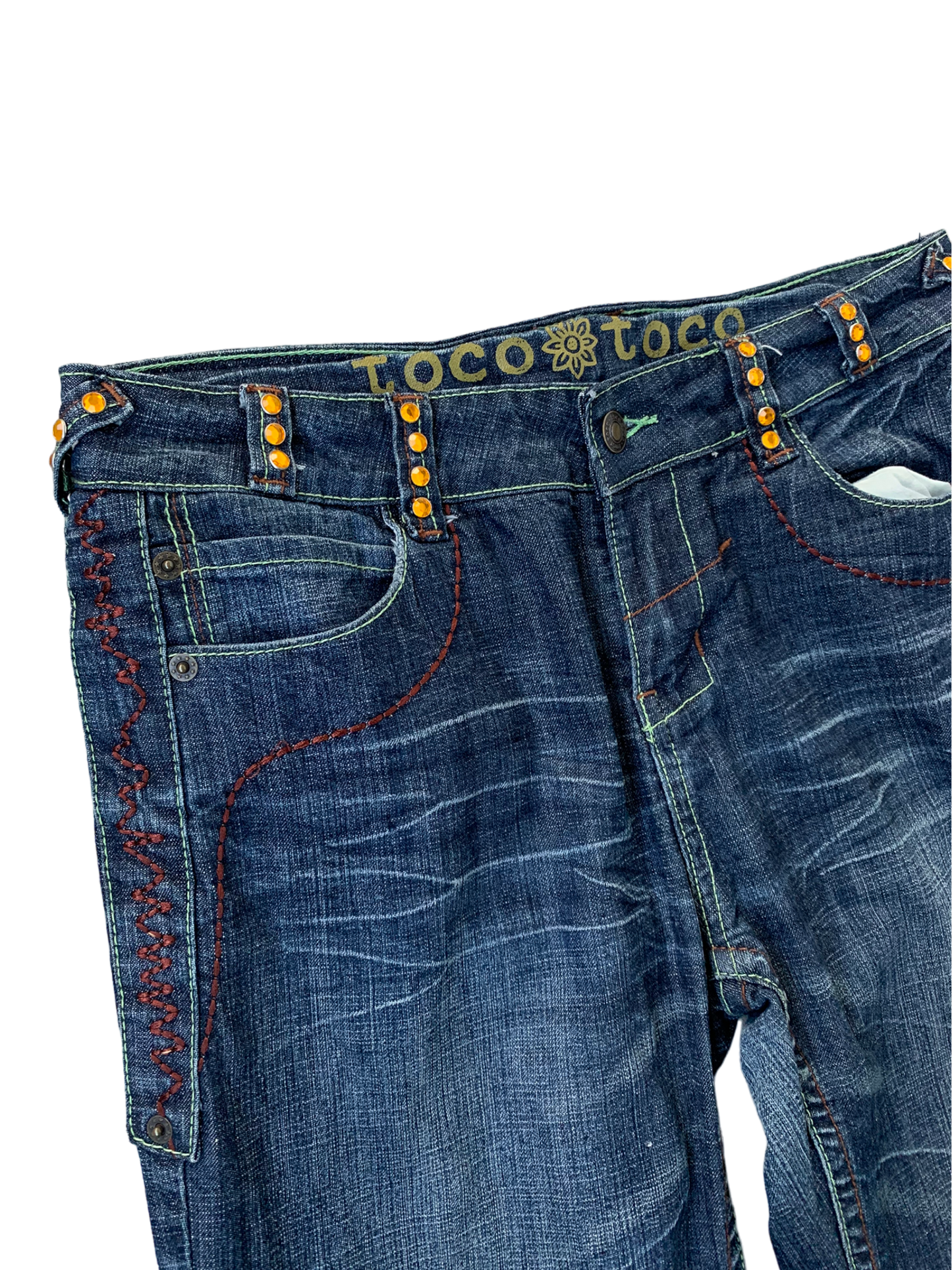 Vintage Y2k Japanese Bootcut Western Jeans