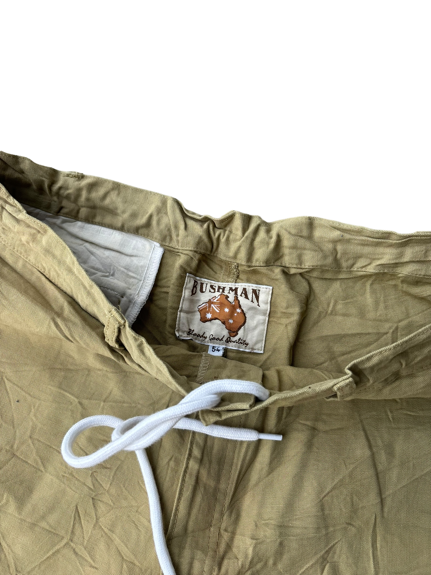 Vintage Parachute Convertible Cargos - Beige