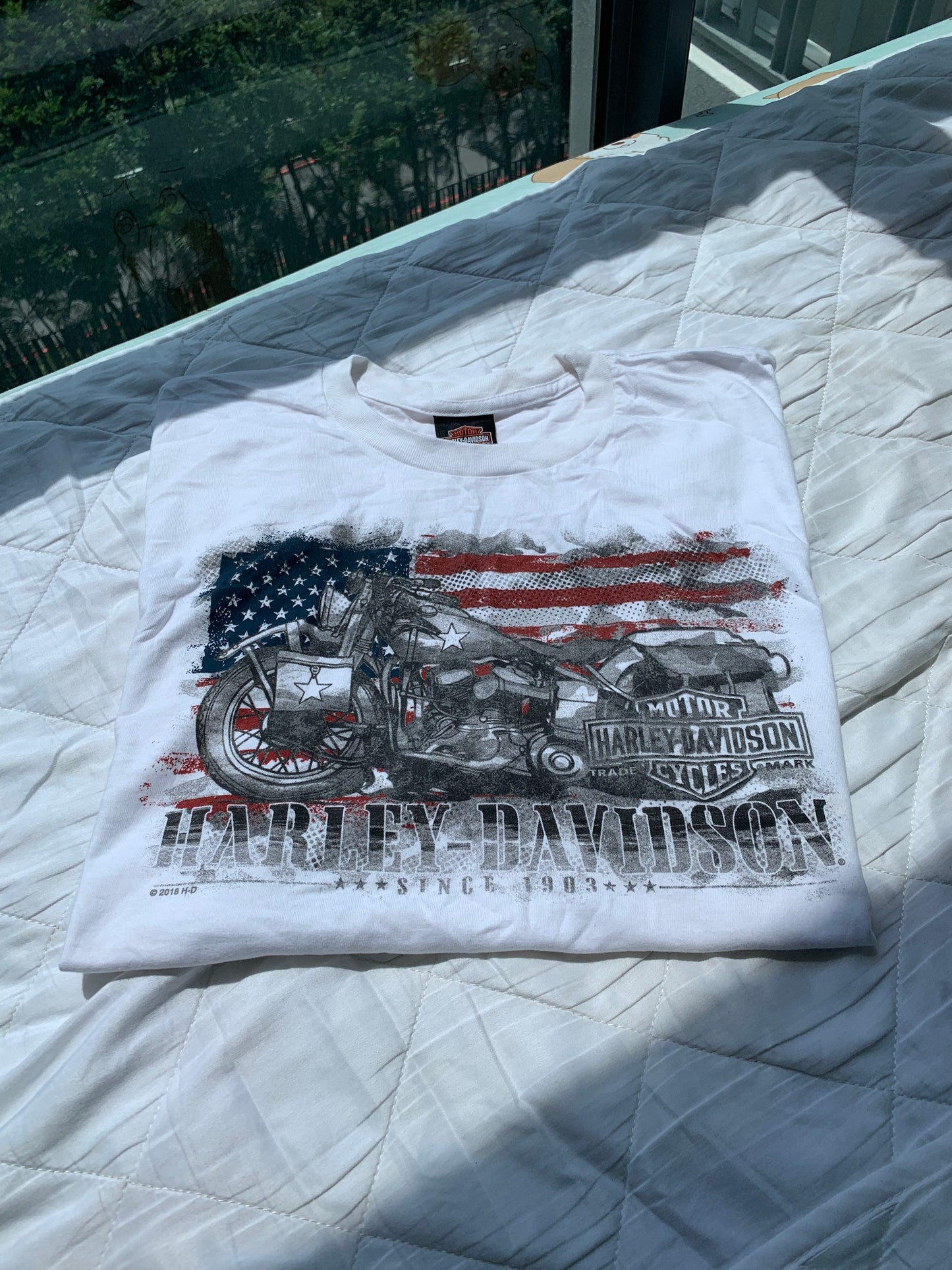 Harley Davidson Tee - White