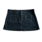 Y2K Mini Denim Skirt