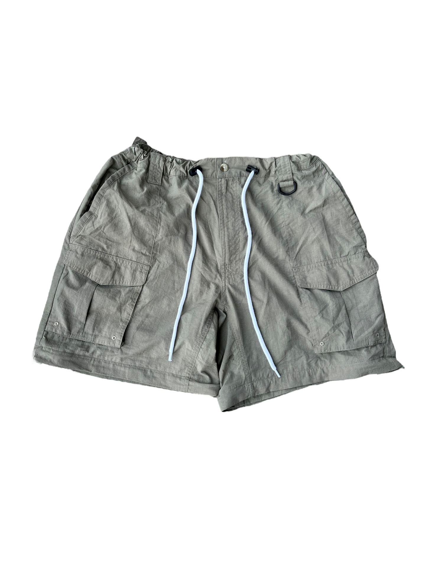 Vintage Parachute Convertible Cargos - Wolf Grey