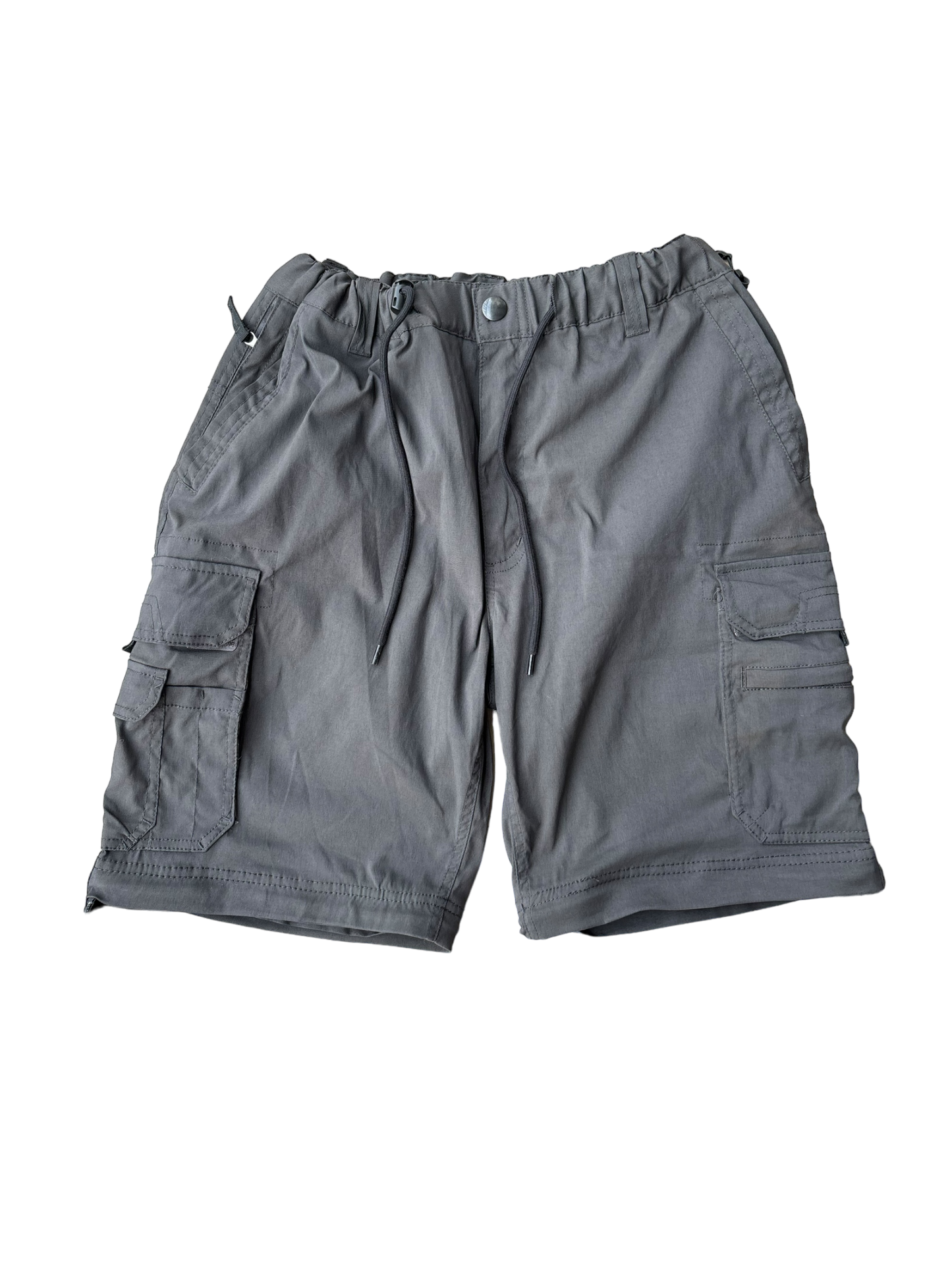 Vintage Parachute Convertible Cargos - Dark Grey