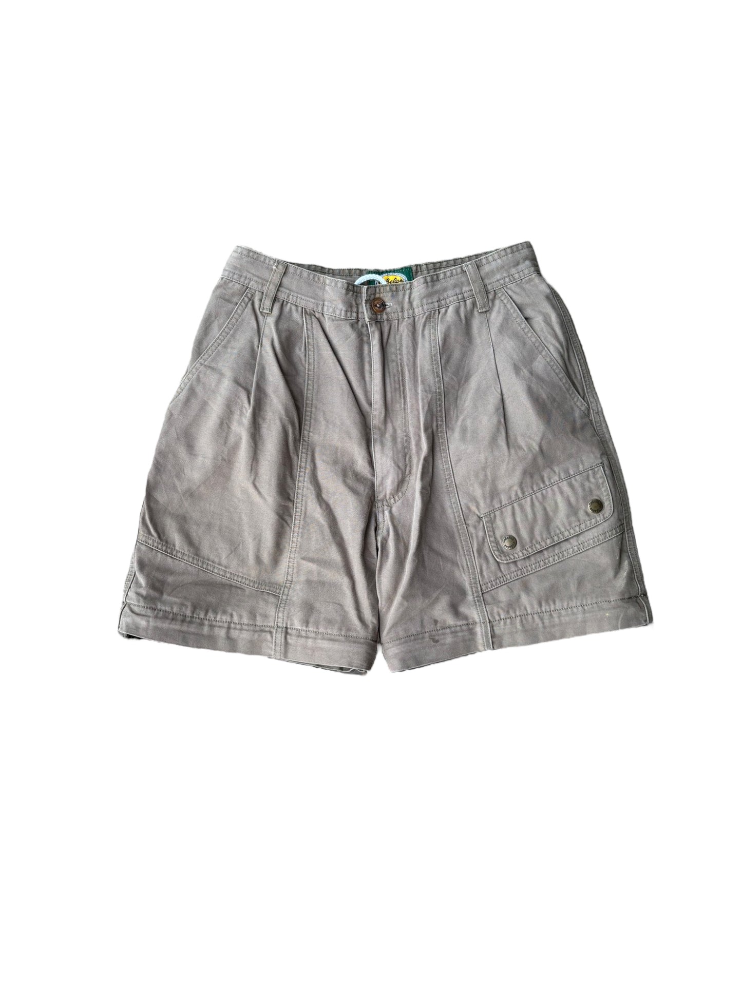 Vintage Parachute Convertible Cargos - Military Brown