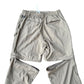 Vintage Parachute Convertible Cargos - Beige