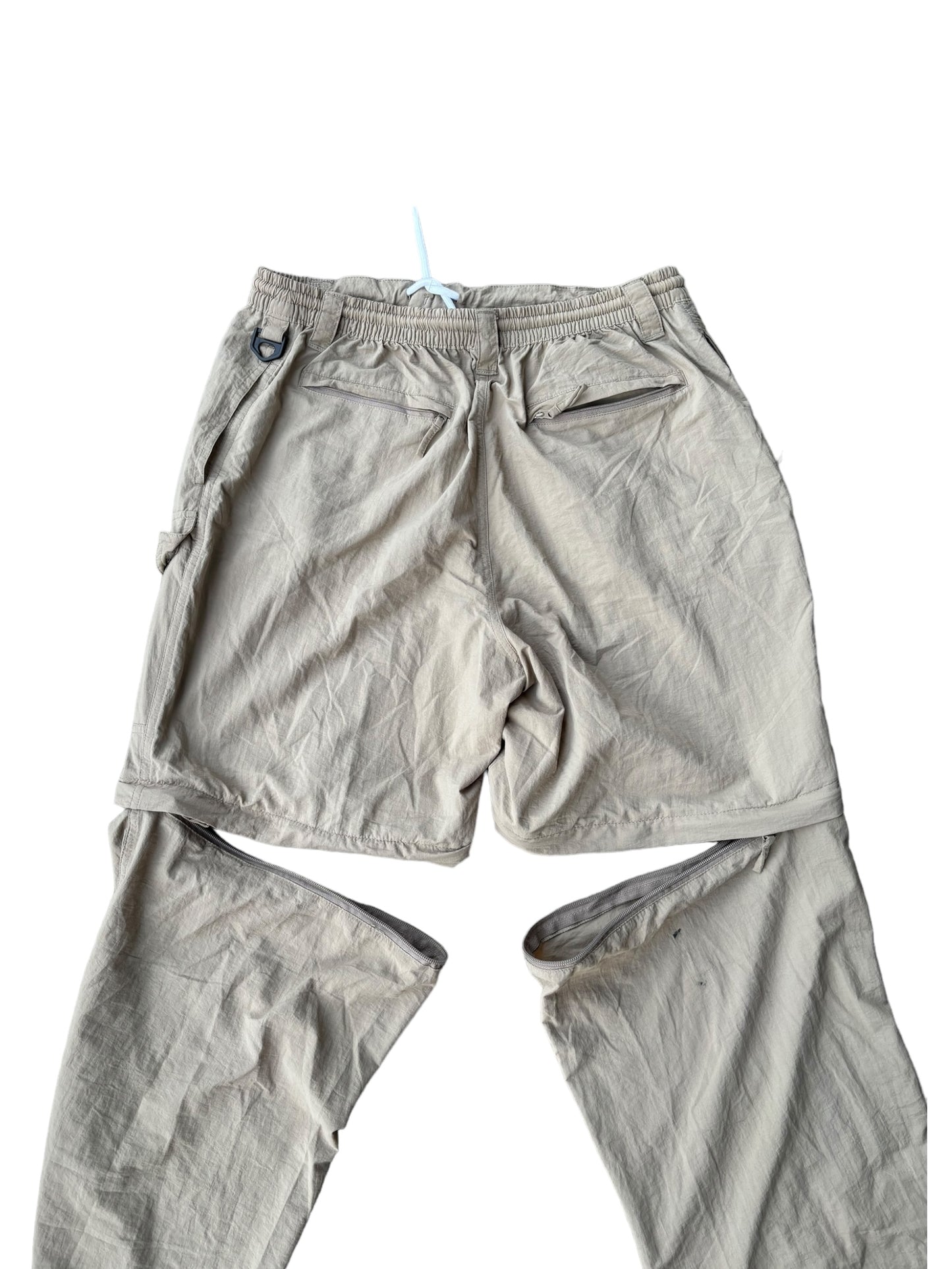 Vintage Parachute Convertible Cargos - Beige