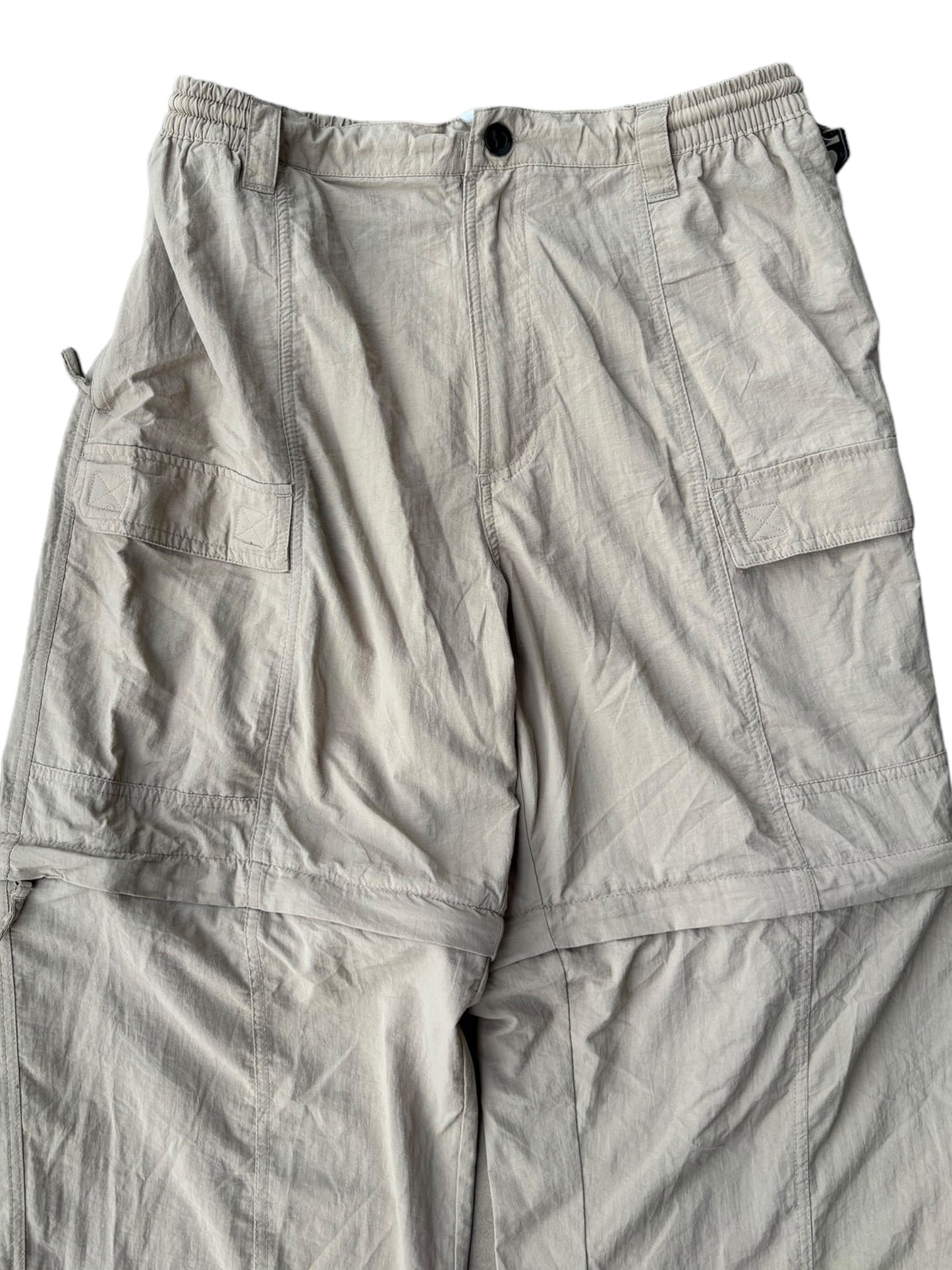 Vintage Parachute Convertible Cargos - Beige