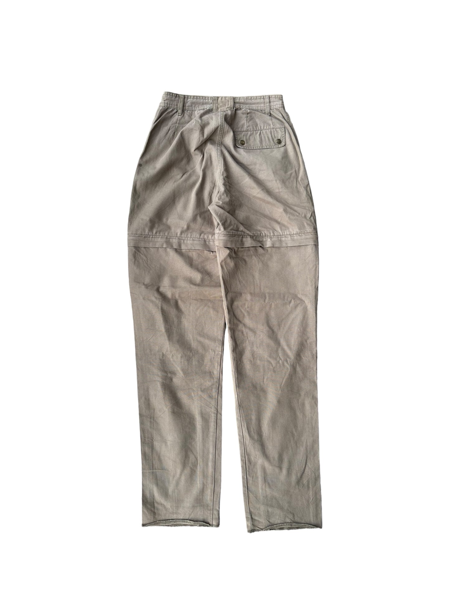 Vintage Parachute Convertible Cargos - Military Brown