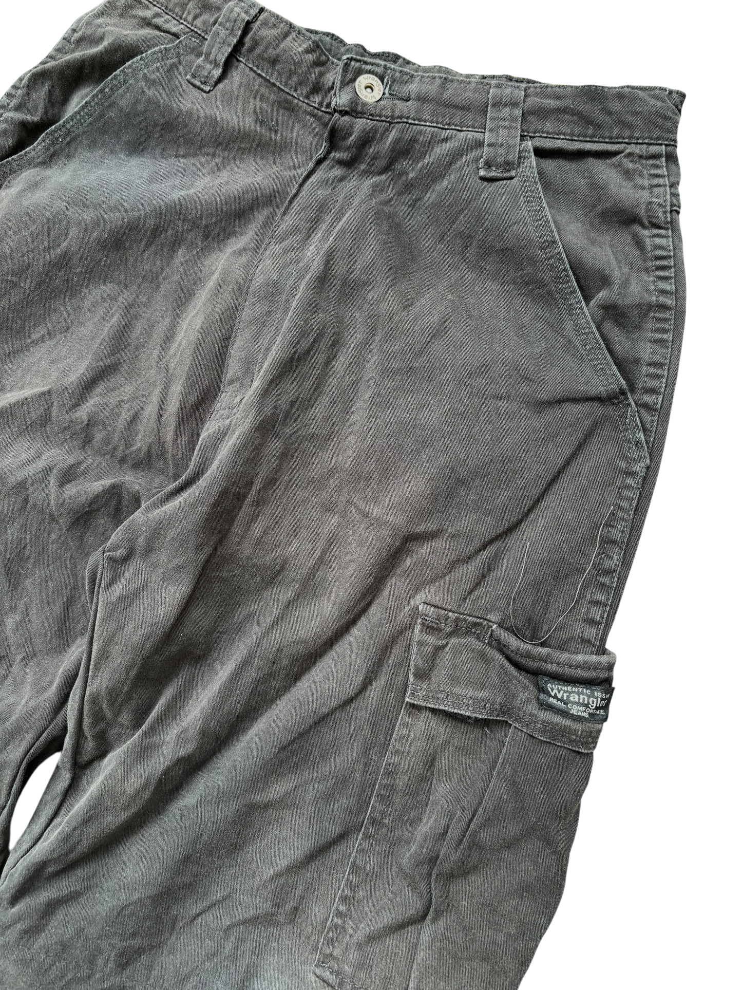 Vintage Parachute Convertible Cargos - Military Black